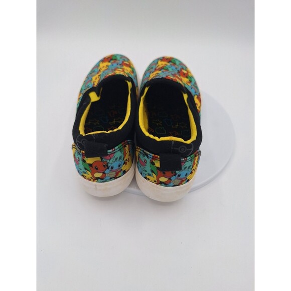 NEW GroundUP Pokemon PIKACHU Slip-On Canvas Sneaker Shoes Unisex Big Kids Size 5 - Picture 6 of 8